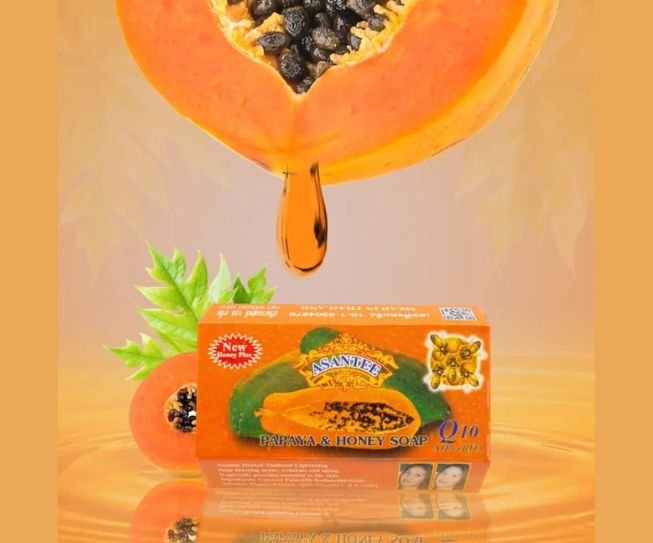 Home asantee papaya soap