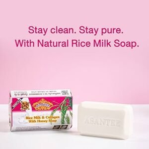 Home asantee rice milk soap (pack of 1)